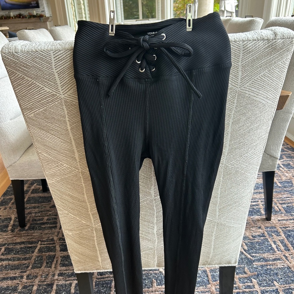 SET OF TWO Year of ours Stretch Football Legging-size small